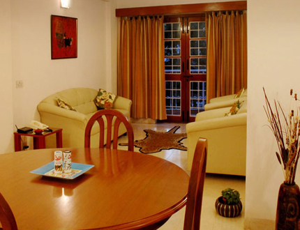 Dining area | Service Apartments in Koramangala