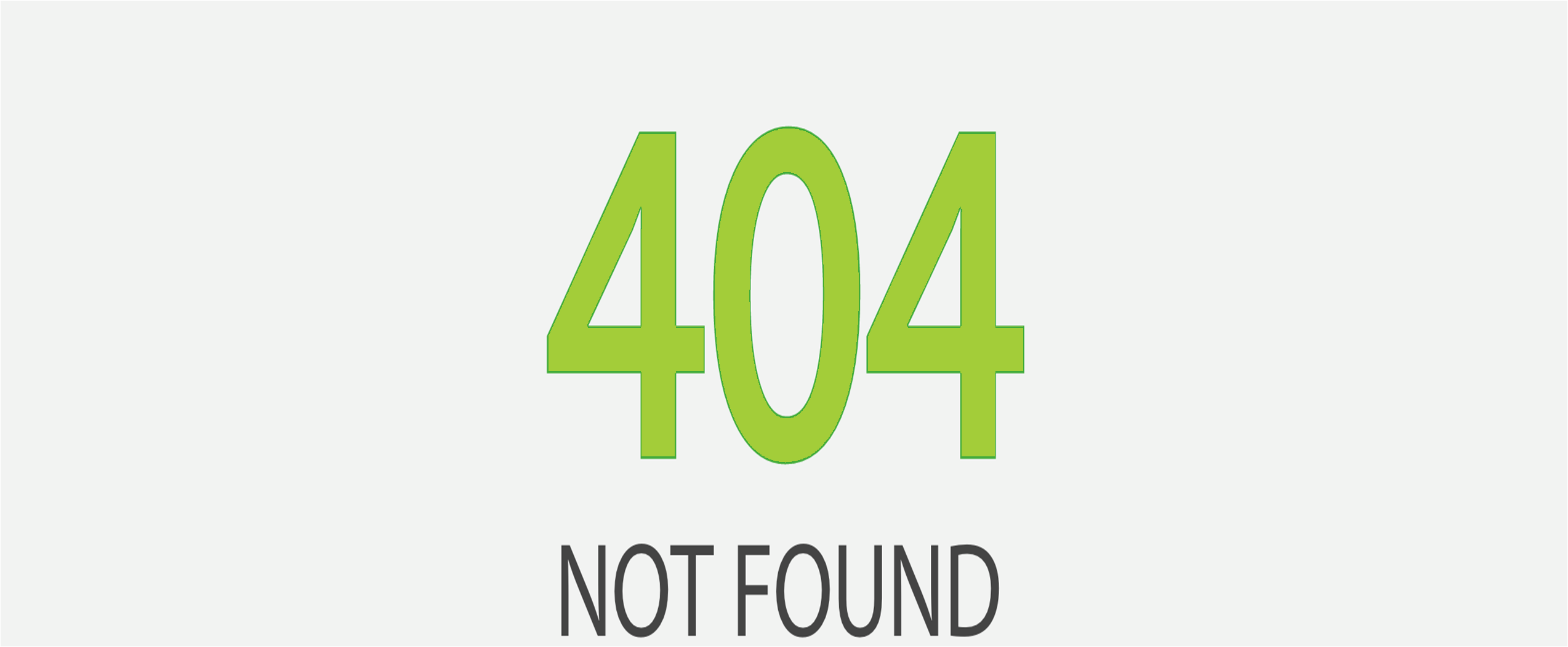 404 Error - Page Not Found