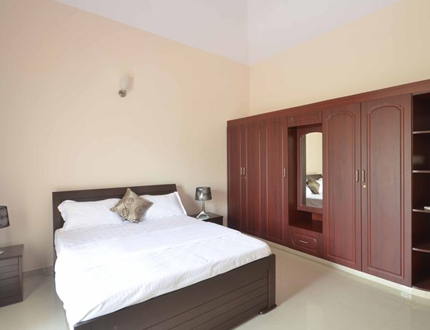 Master Bed Room | Alcove Service Apartments in Bangalore