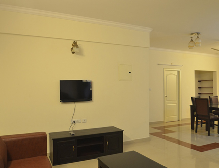 Hoyshala Kakkanad Living Area